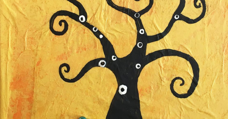 Gustav Klimt Tree Of Life Coloring Page