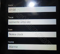 Configurar alarme nokia lumia 710