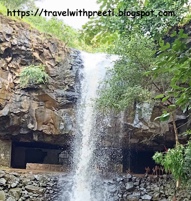Math Ghogra waterfall and Cave