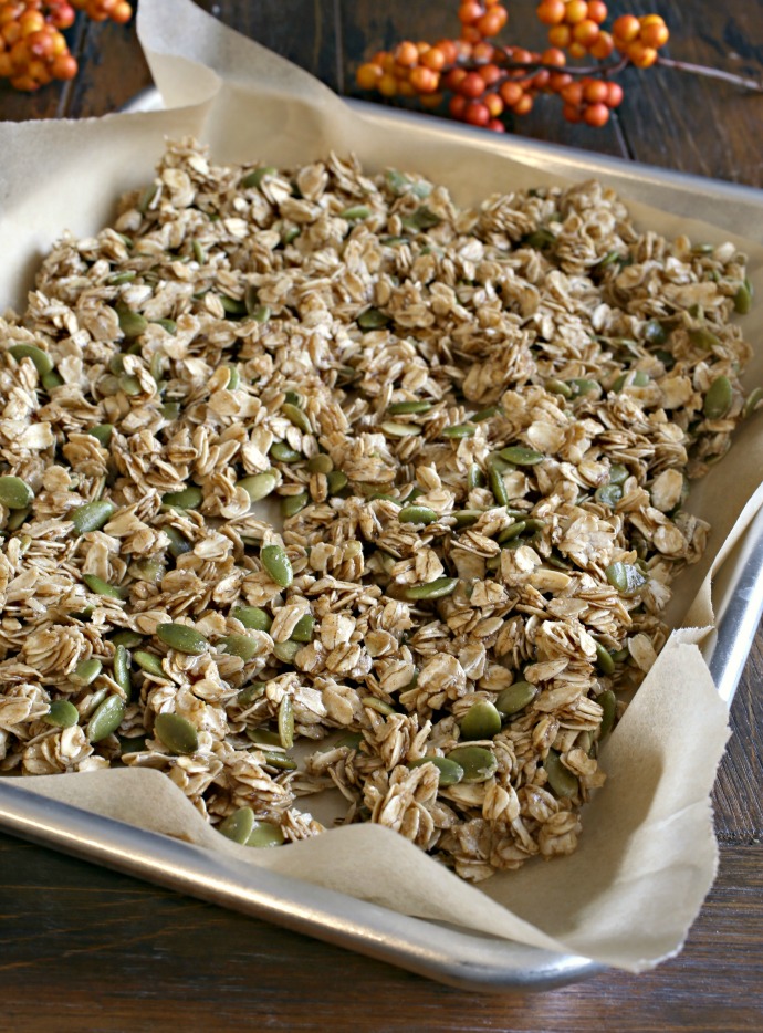 Hungry Couple Pumpkin Yogurt Parfait with Pumpkin Seed Granola
