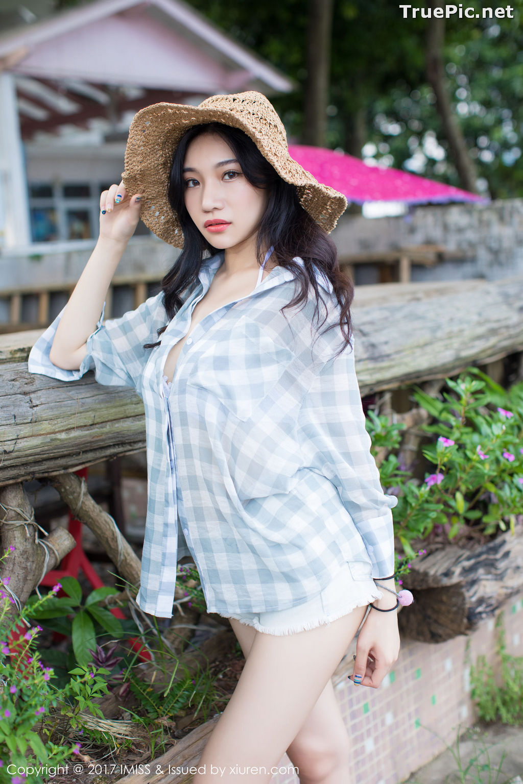 Image IMISS Vol.182 – Chinese Model Xiao Hu Li (小狐狸Sica) – Beachwear Fashion - TruePic.net - Picture-22