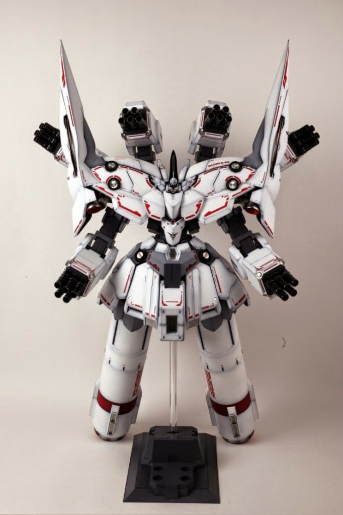 Painted Build HGUC 1/144 NZ999 "White" Neo Zeong