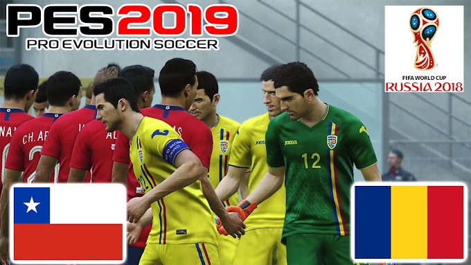 PES 2019 | Chile vs Romania | FiFa World Cup | PC GamePlaySSS