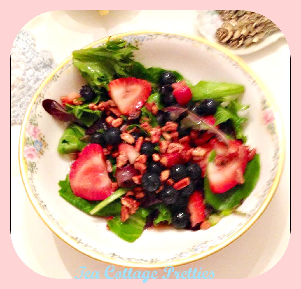 Tea Cottage Pretties LOVELY SUMMER SALAD, TEA PARTY PLANS AND OTHER GOODIES!
