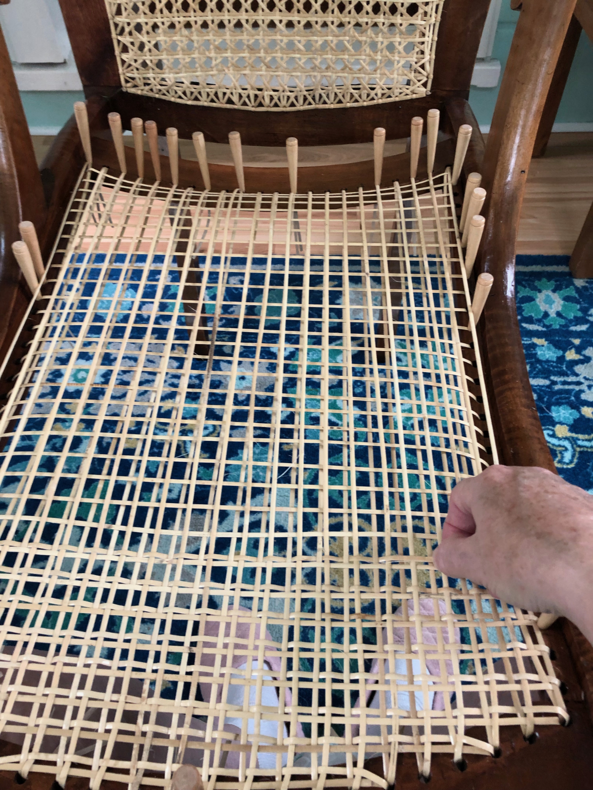 Finale Furniture Restoration Services, LLC Maple Rocking Chair