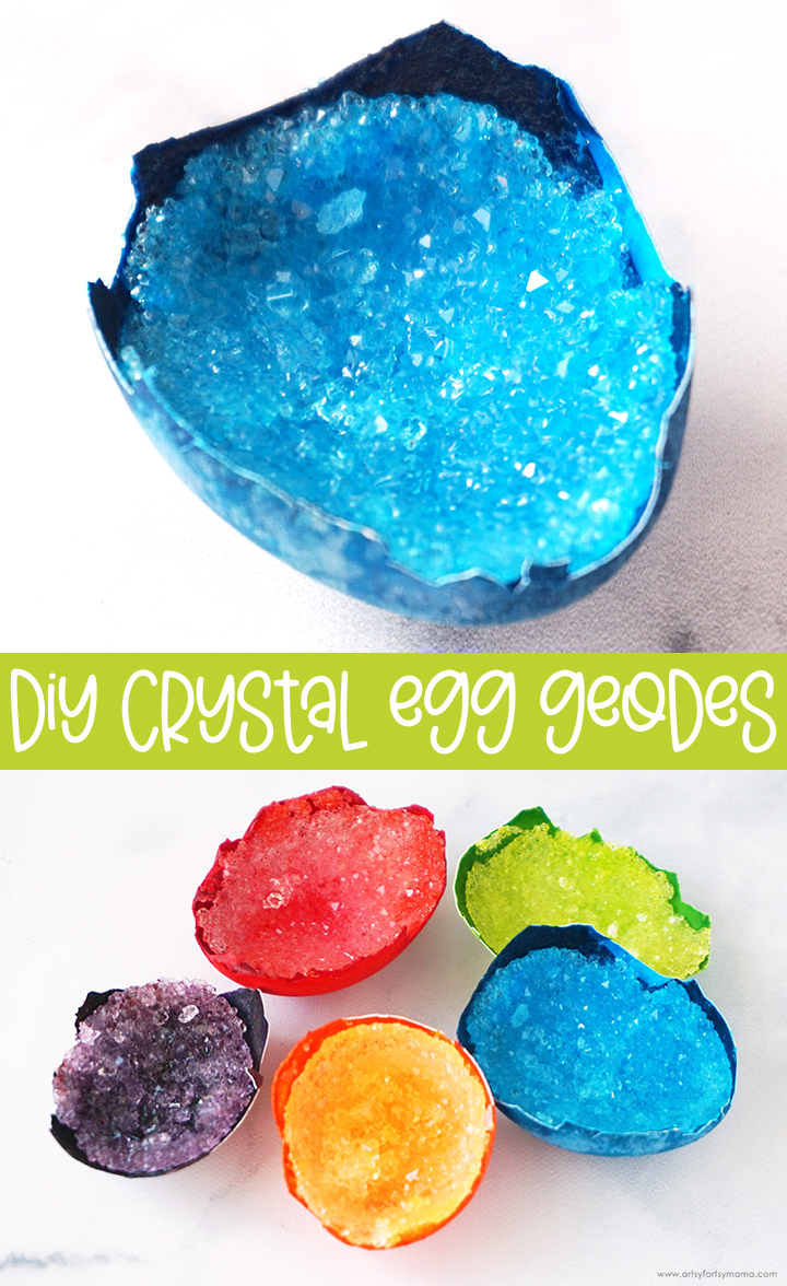DIY Crystal Egg Geodes