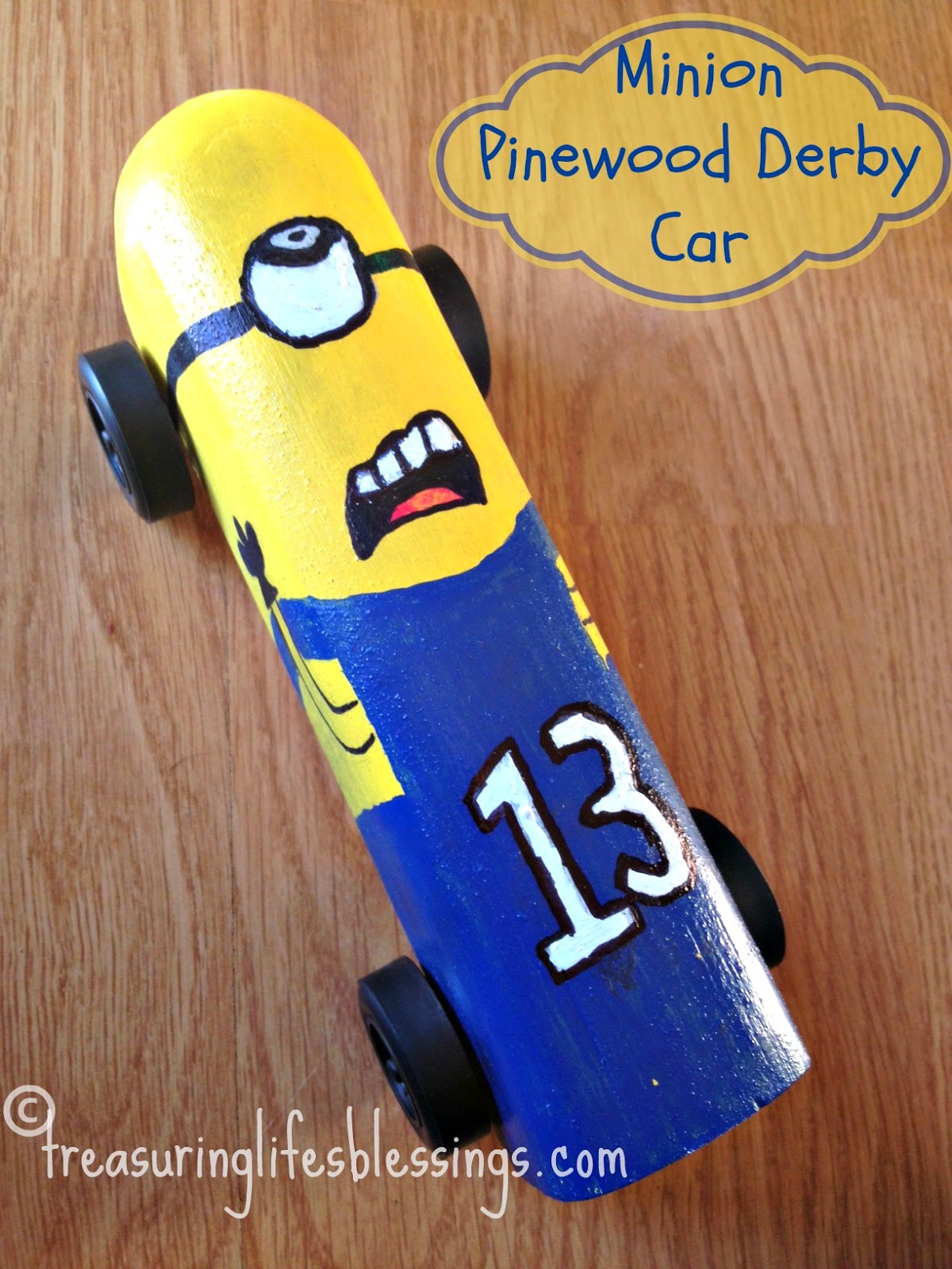 minion-pinewood-derby-car-treasuring-life-s-blessings