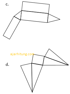 Contoh Soal Dan Pembahasan Jaring Jaring Bangun Ruang Ajar Hitung