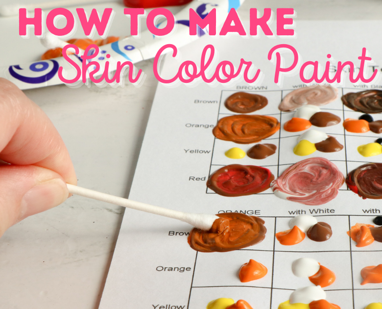 How To Make Skin Color Paint Printable Skin Color Mixing Chart How To Make Skin Color Paint Printable Skin Color Mixing Chart