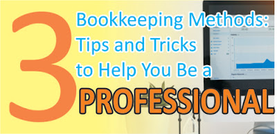 What are the common bookkeeping practices common bookkeeping practices in front office Which are three methods of bookkeeping?