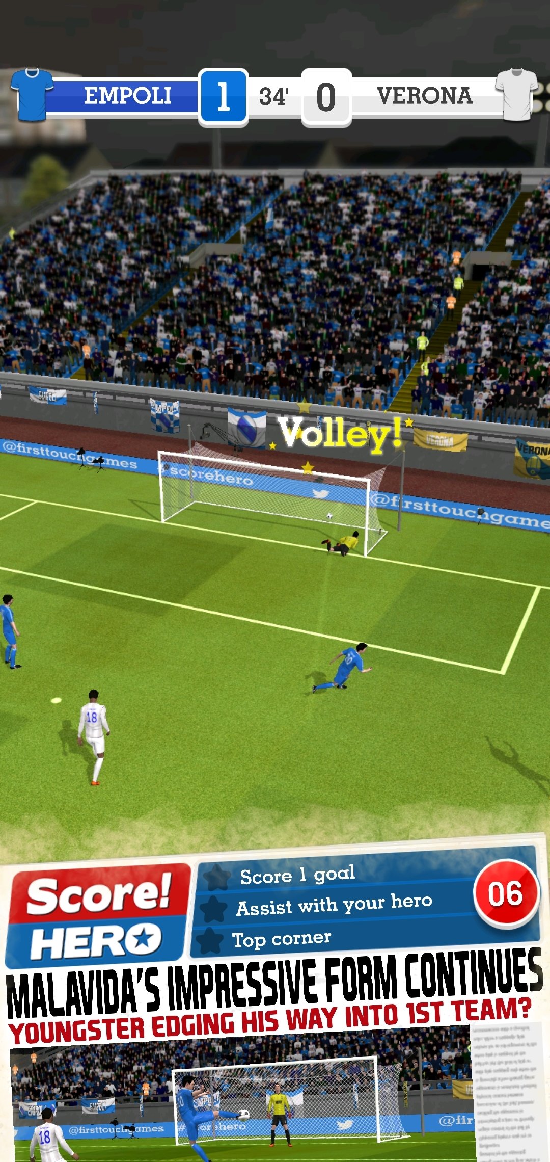 DESCARGAR AHORA!! SCORE HERO HACK MOD APK!!
