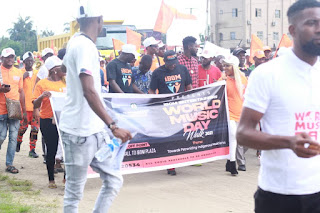 MUSICIANS DEFY RAIN TO MARK WORLD MUSIC DAY IN AKWA IBOM STATE MUSICIANS DEFY RAIN TO MARK WORLD MUSIC DAY IN AKWA IBOM STATE