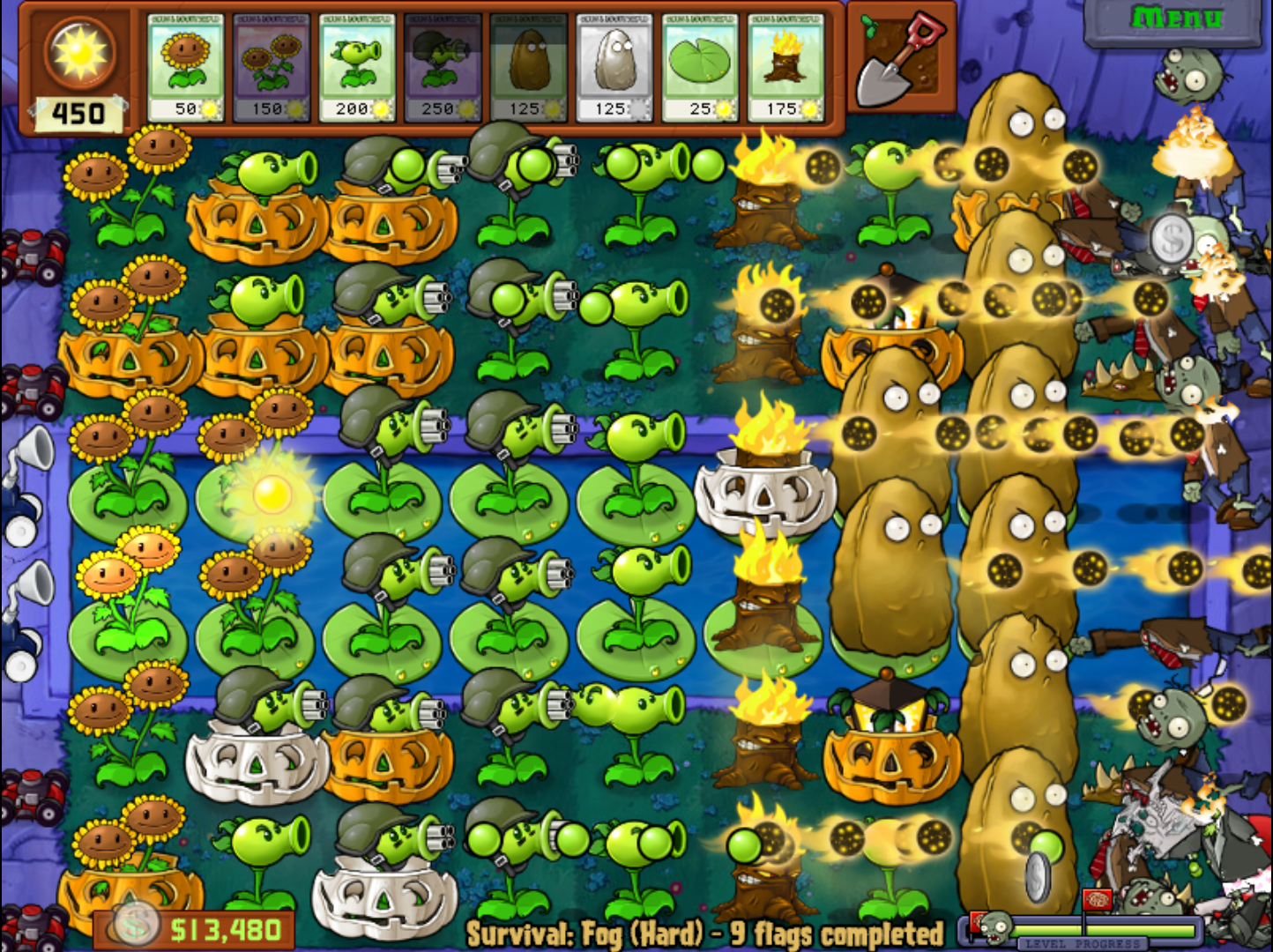 free plants vs zombies 2 online game