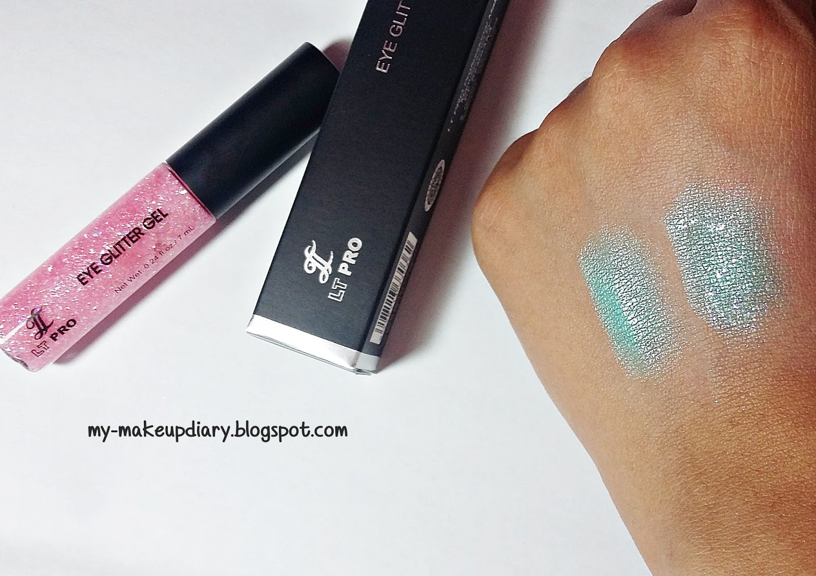 [REVIEW] LT Pro Eye Glitter Gel in Rainbow Pink MyMakeupdiary