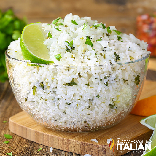 Chipotle Copycat Cilantro Lime Rice (With VIDEO)