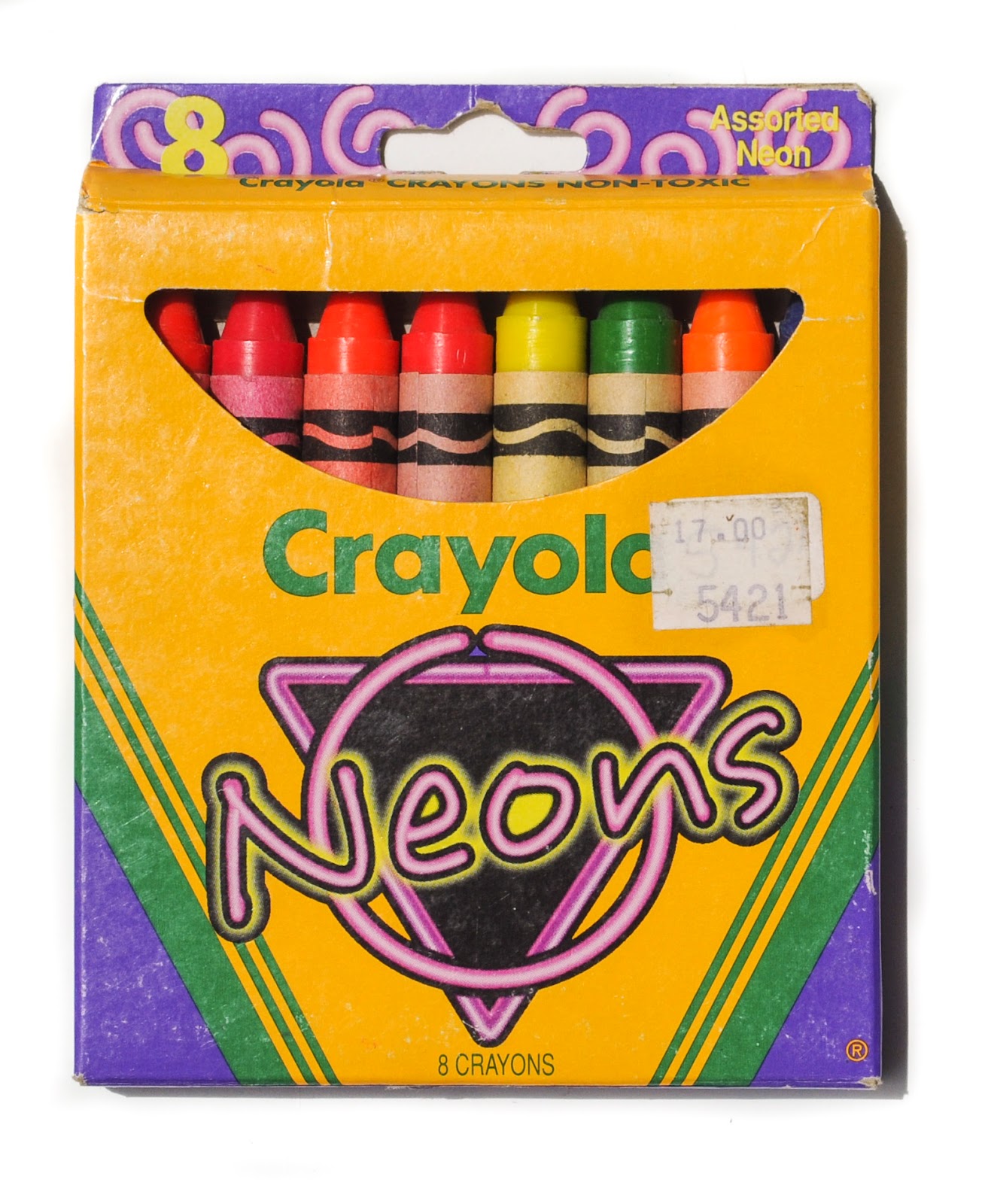 Crayola Neon Crayons Review 