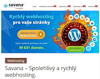 Savana – Spolehlivý a rychlý webhosting. - AzaŽurnál