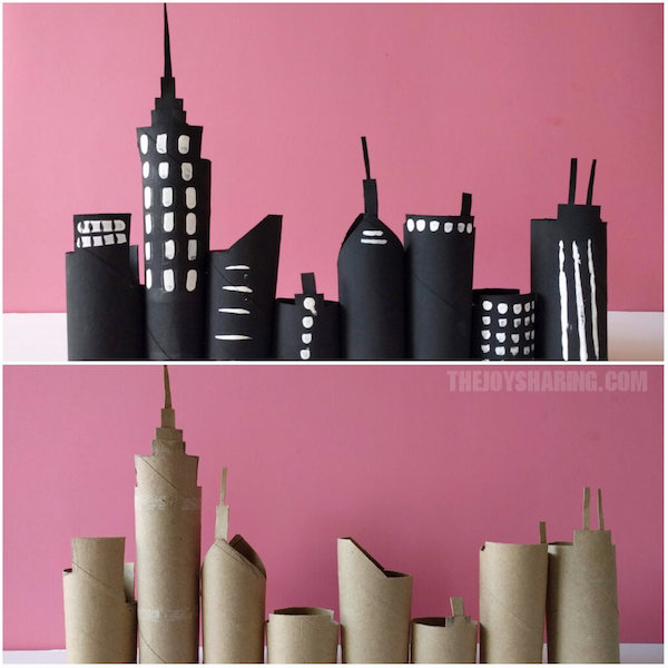 craft ideas using empty toilet paper rolls