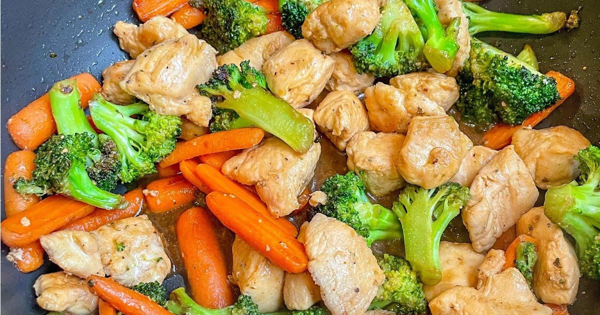 Mau Cocina de Todo: Stir Fry de Pollo con Brócoli y Zanahoria