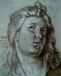 albrecht drawing durer angel paper drawings tonal head master ink toned anatomy figure duerer chiaroscuro portrait wash 1506 brush artists