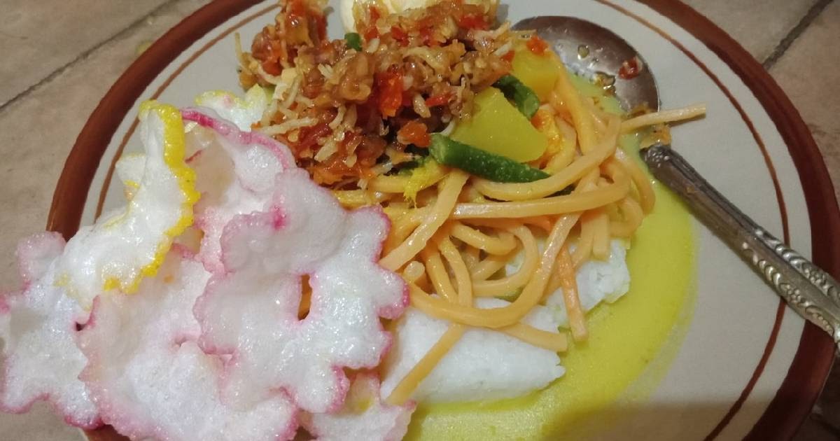 Resep Mudah Dan Sederhana Membuat Mie Lontong Spesial