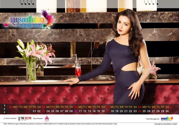 Catherine Tresa - My South Diva Calendar 2017