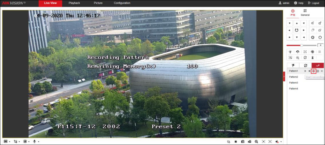 Hikvision PTZ function explained