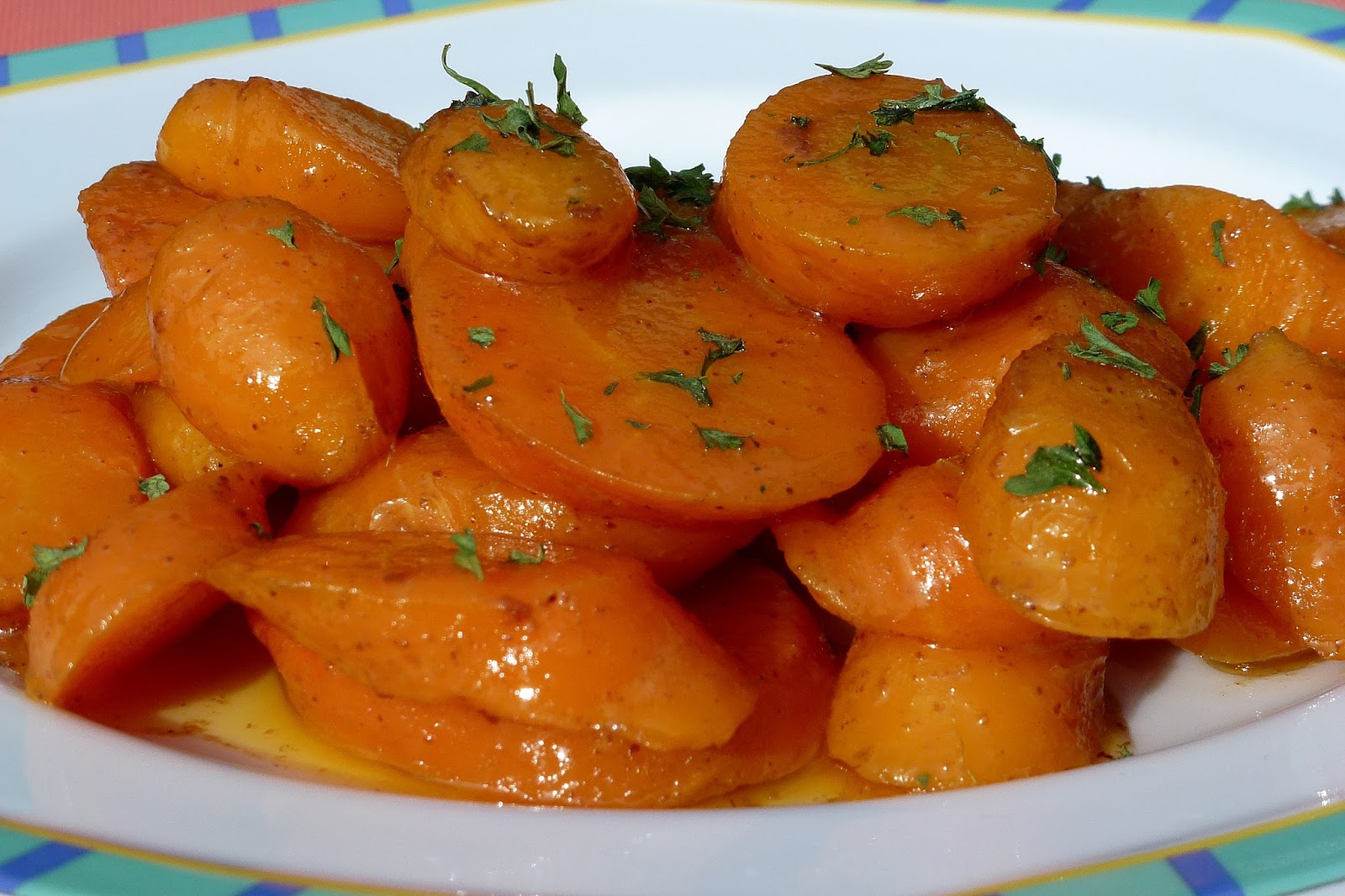 A Savory Table GingerAle Glazed Carrots