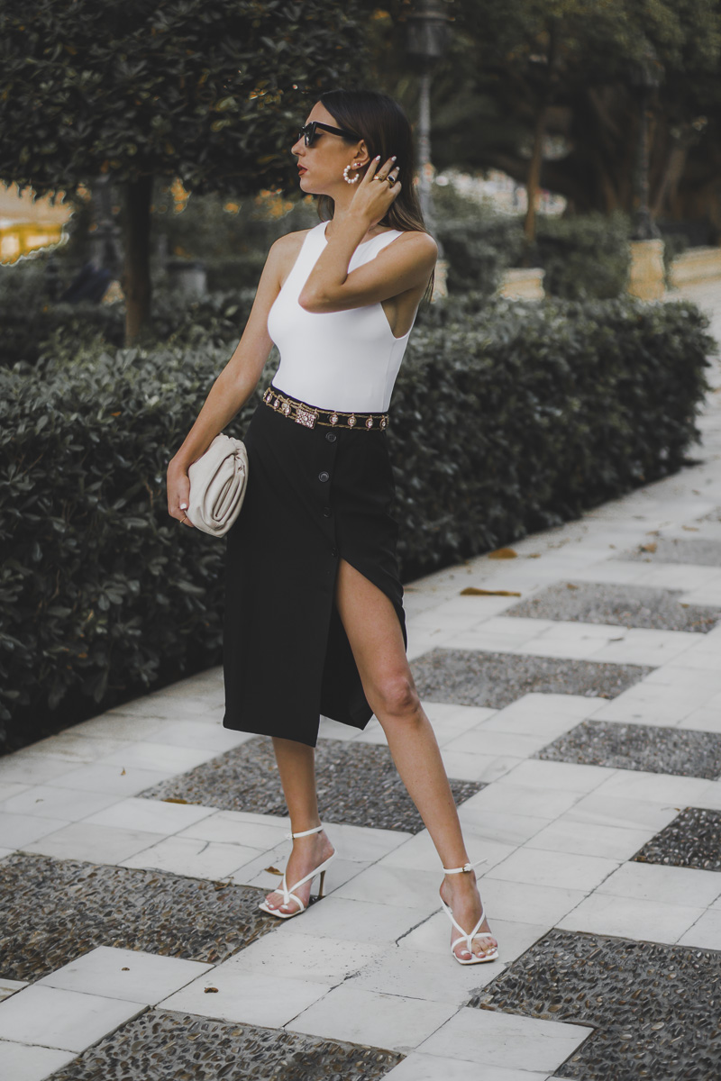 MIDI SKIRT-ELEGANT LOOK