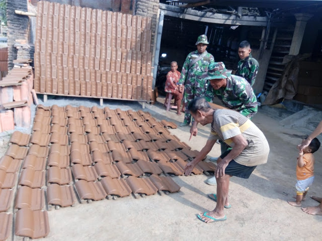 Genteng Mantili dan Garuda Ikut Eksis Dalam TMMD Reg 105 Kodim Klaten