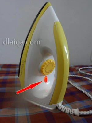 lampu indikator menyala