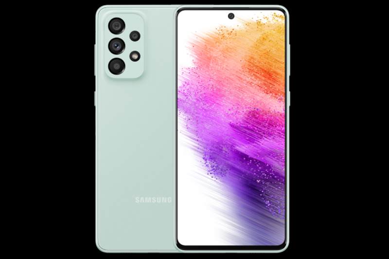 Điện thoại Samsung Galaxy A73 8GB/128Gb Xanh – Hàng chính hãng