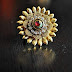 Designer kundan rings