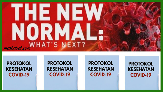 Pemerintah tampaknya akan mengeluarkan New Normal hidup kembali beraktifitas keluar rumah.