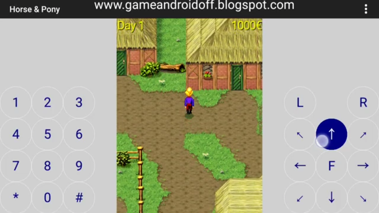 Horse and pony Java .jar game 195kb (j2me loader) android Java emulator