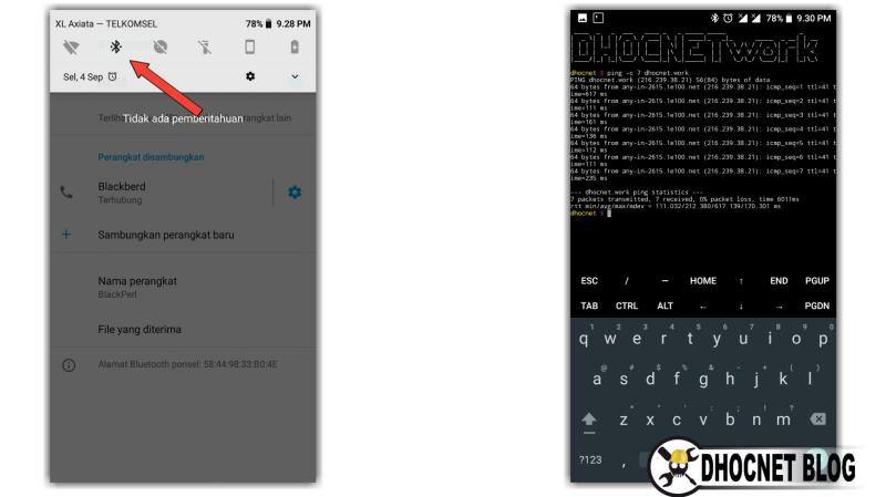 Cara Tethering Dengan Bluetooth Pada Android