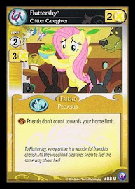 My Little Pony Fluttershy, Critter Caregiver Canterlot Nights CCG Card