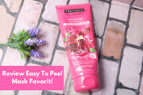 Freeman Revitalizing Pomegranate Peel Off Gel Mask Review