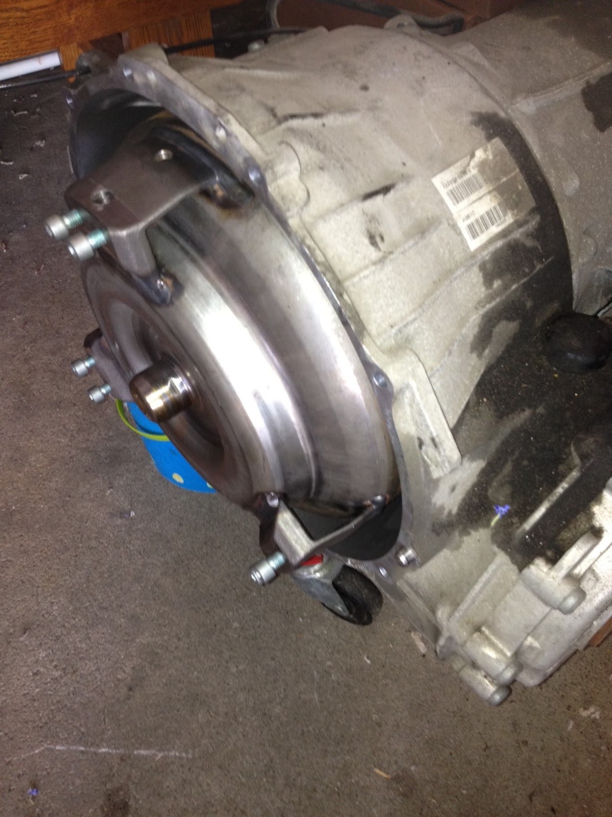 Kurt's Project: Torque converter successfully removed