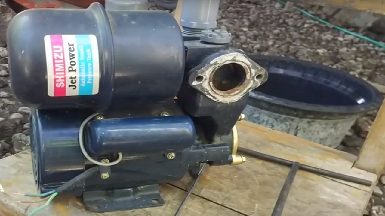 Memperbaiki pompa air mati tidak berputar getar dengung