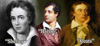 Percy Byshe Shelley, Lord Byron and John Keats portraits