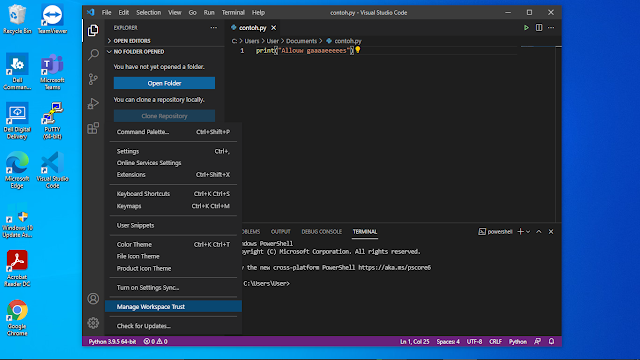Cara Install Visual Studio Code di Windows 10 | Sebardi Blog