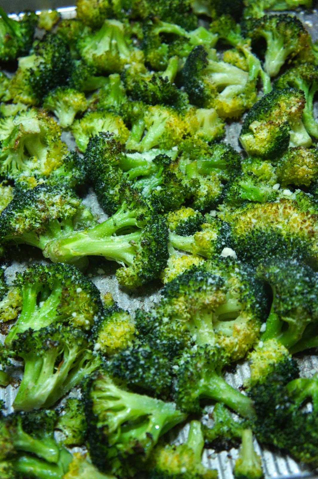 Garlic Parmesan Roasted Broccoli: Savory Sweet and Satisfying