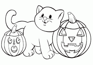 Desenhos de Halloween para colorir