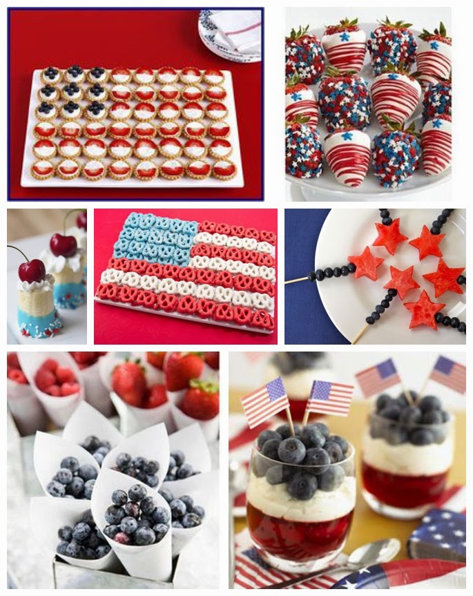 Wediquette and Parties Easy Red, White & Blue Party Ideas