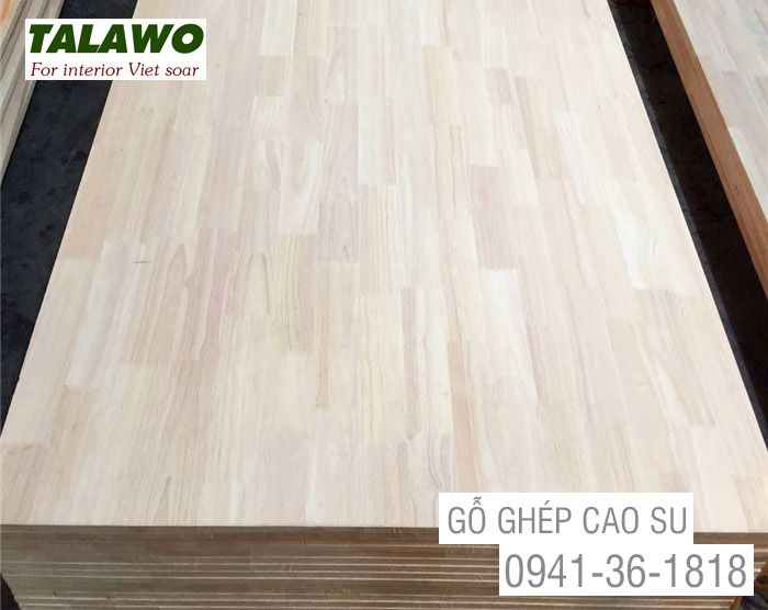 Gỗ ghép cao su - bảng giá từ 8mm đến 18mm Gỗ ghép cao su - bảng giá từ 8mm đến 18mm