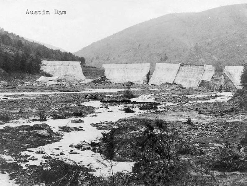 Central Pennsylvania History Austin Dam Disaster (Potter County)