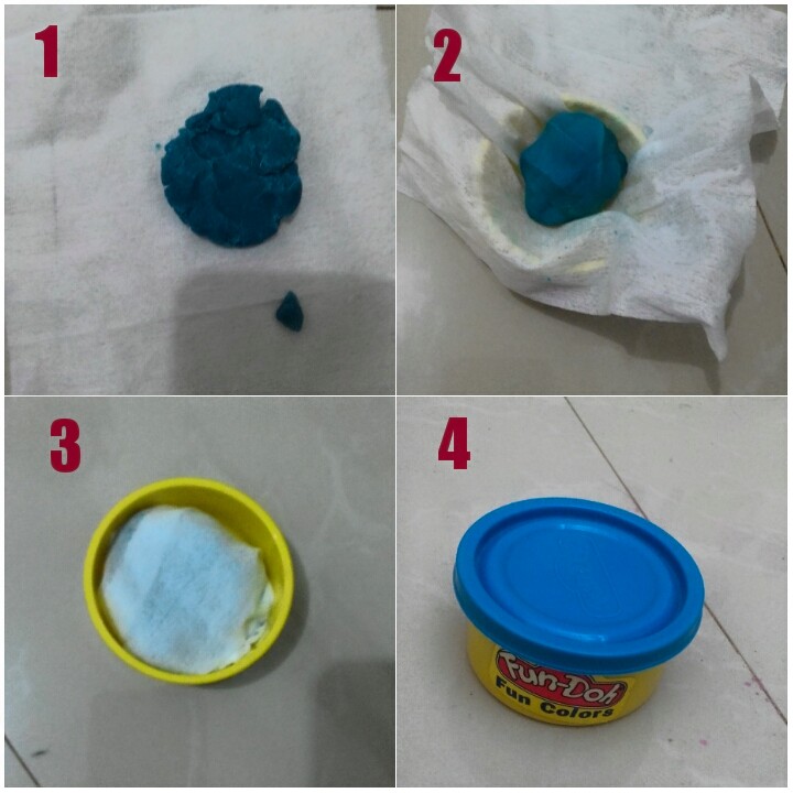 TIPS AGAR FUN DOH KERING DAPAT DIGUNAKAN KEMBALI