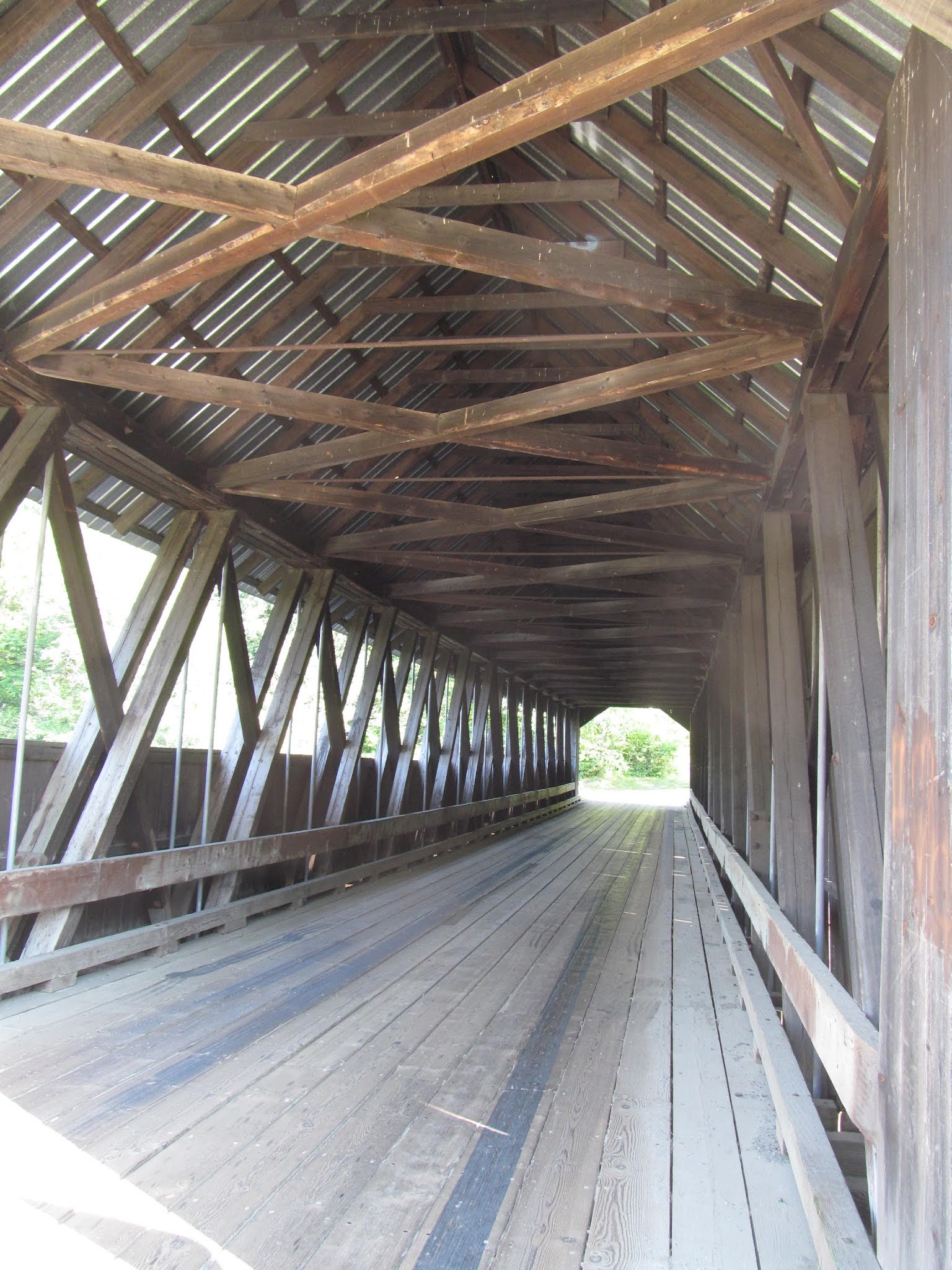 Columbia Covered Bridge North Stratford, New Hampshire and Lemington