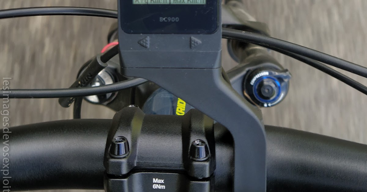 Compteur vélo GPS 100 VAN RYSEL